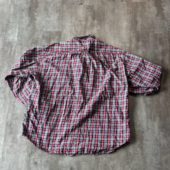 Vintage Tommy Hilfiger Button Down Shirt Mens XL Crest - Picture 2 of 4